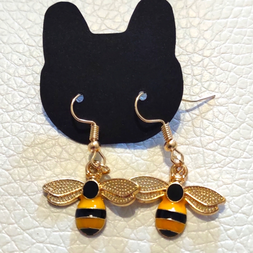 Bumblebee Earrings
